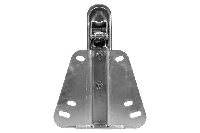 Enganche de bola KNOTT K7.5-H+KZE7.5 para remolque de 750 kg con barra de tiro tipo V.