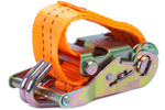 Cinta transportadora UNITRAILER de 3 m/25 mm/1 t de color naranja con tensor