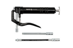 Pistola de engrase manual para cartuchos y bolsas YATO YT-0701 con dos boquillas de 120 ml.