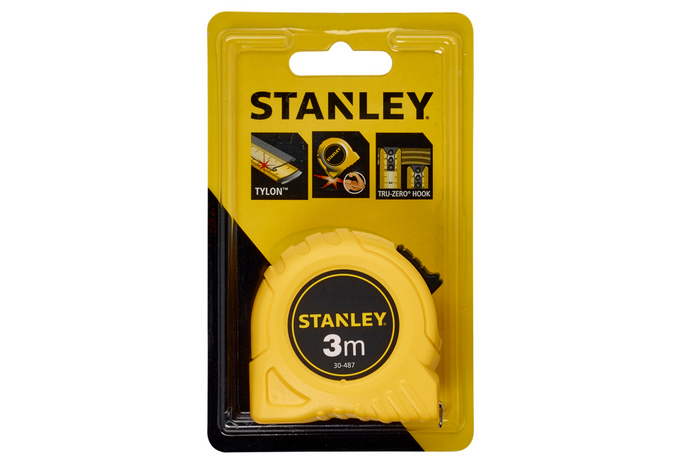 Cinta métrica de acero STANLEY 3m x 12,7mm