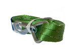 Cuerda de remolque con ganchos UNITRAILER correa de remolque 5m/60mm/6t verde