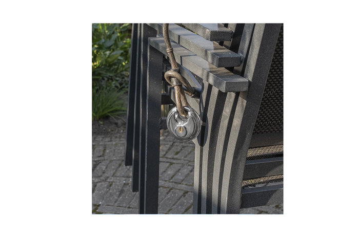 Juego de dos candados redondos ProPlus 341319S, candados de disco, 70 mm