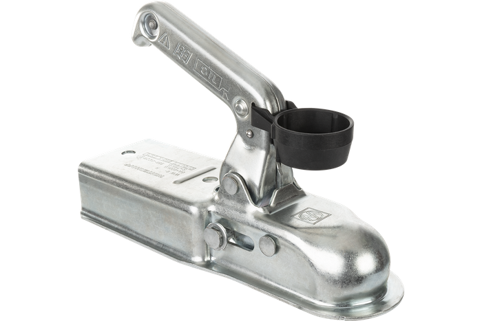 Enganche de bola WINTERHOFF WW8-H para remolque de 800kg con lanza cuadrada de 70mm