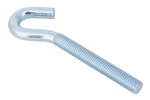 Gancho de construcción DROMET HZ M10x120 con extremo abierto (curvado)