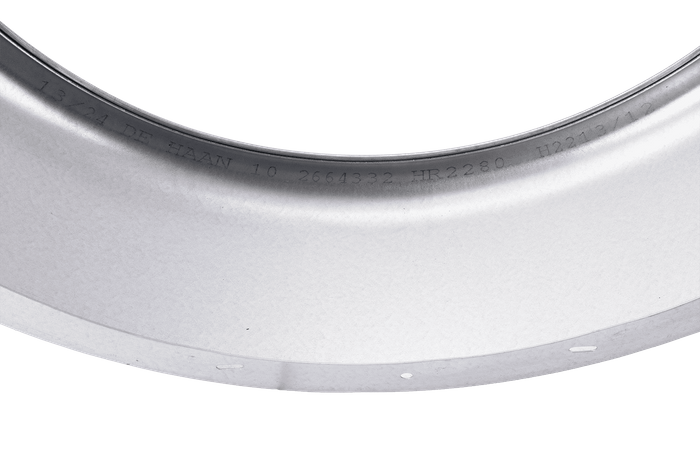 Juego de dos guardabarros para remolque DE HAAN HR 2280 de 15-16", pasos de rueda de 800/220 mm