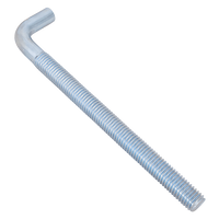 Gancho de construcción DROMET HP M10x140 con extremo en ángulo (recto)