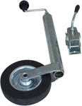 Rueda jockey con abrazadera WINTERHOFF ST48-200VB+KLE48 150kg 48mm 505-725mm