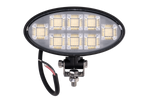 Reflector de lámpara de trabajo LED TT TECHNOLOGY NEGRO TT.13417 160xLED 8900lm ovalado