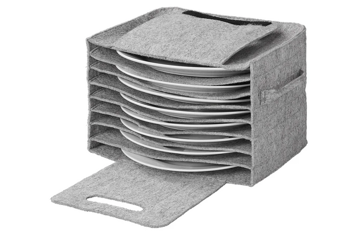 Organizador de placas para caravana ProPlus 761475V01, de fieltro, para 10 placas