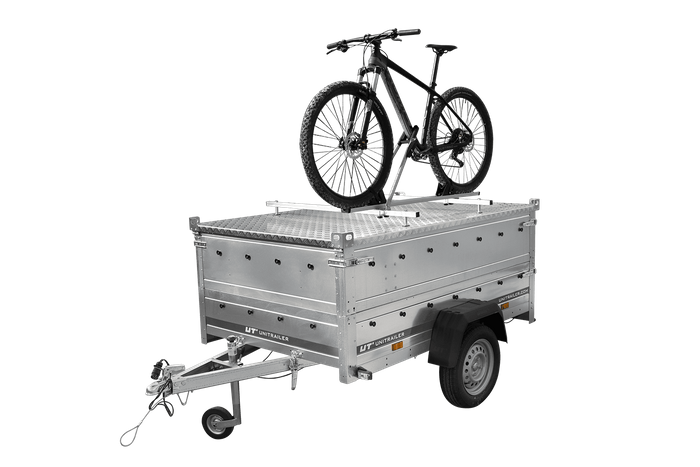 UNITRAILER GARDEN TRAILER 201 KIPP cubierta de remolque con cilindros / cerradura con llave