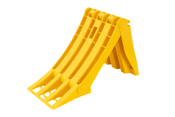 Calzo de rueda plegable LOKHEN ORIGAMY 46 h: 190 mm / juego con mango