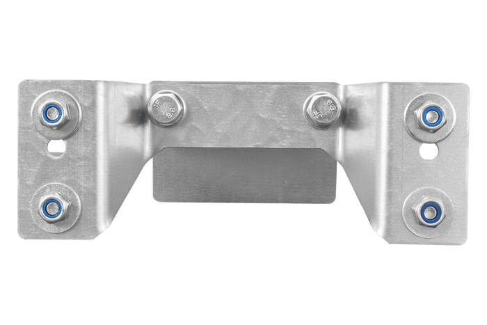 REMOLQUE DE JARDÍN UNITRAILER KIPP Soporte de montaje de rueda de repuesto con reflector