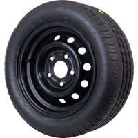 OUTLET Rueda de remolque reforzada LINGLONG TIRE 195/50 R13C 104/101N UNITRAILER RIM negro 5.5Jx13&quot; 5x112 ET:30