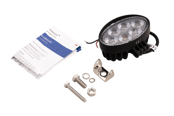 Reflector de lámpara de trabajo LED TT TECHNOLOGY TT.13325 24xLED 1920lm ovalado