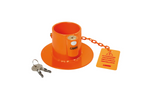 Cerradura de remolque TIR con protección para pasador LAMP 98703