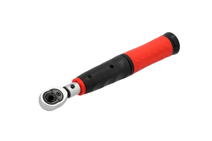 Juego de llaves dinamométricas YATO de 1/4" y 5–25 Nm, 11 piezas