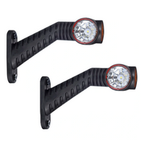 Luces de posición LED HORPOL LD 2175+LD 2174, 3 funciones (izquierda y derecha)