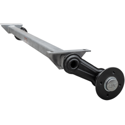 KNOTT VG7-L eje sin freno para remolque 750kg 1260mm 1565mm 4x100