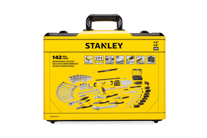 Kit de servicio STANLEY STMT98109-1, estuche de herramientas, 142 uds.
