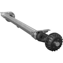 AL-KO COMPACT eje frenado para remolque / grúa 1500kg 1510mm 1880mm 5x112