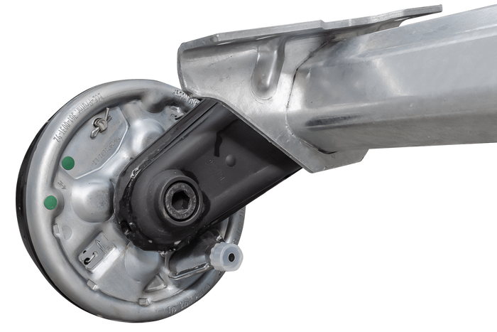 AL-KO COMPACT eje frenado para remolque / grúa 1350kg 1450mm 1900mm 5x112