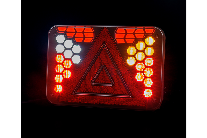 Piloto trasero LED HORPOL LZD 3216 de 7 funciones, lado derecho