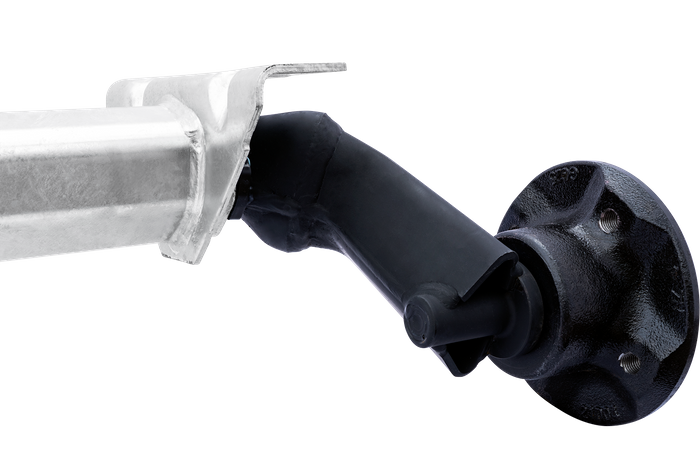 AL-KO OPTIMA eje sin freno para remolque 750kg 1400mm 1710mm 4x100