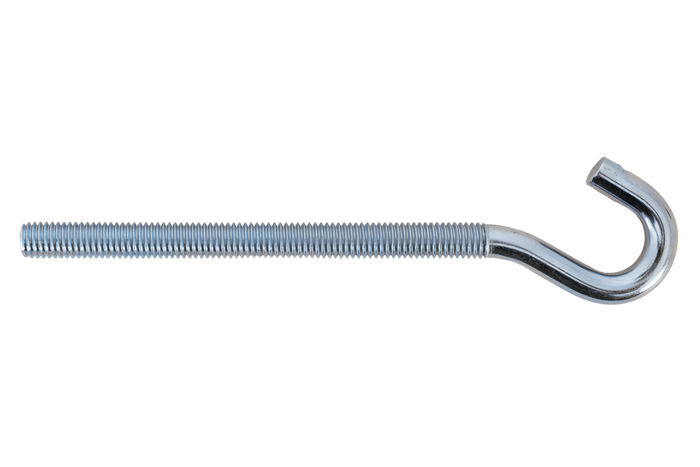 Gancho de construcción DROMET HZ M8x140 con extremo abierto (curvado)