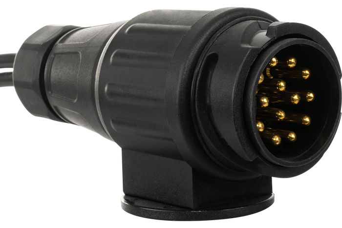 Luces traseras LED ASPÖCK + arnés MANTES de 7 m y 13 pines