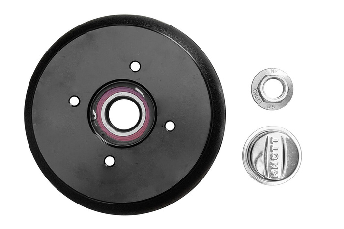 Tambor de freno con rodamiento KNOTT 200x50 4x100