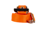 Cinta transportadora UNITRAILER de 15 m/50 mm/5 t de color naranja con tensor