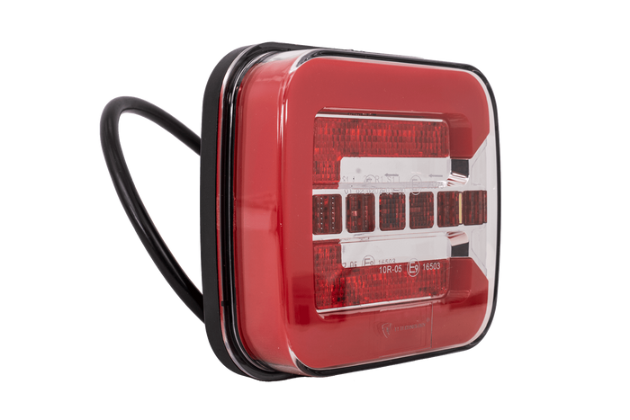 TT TECHNOLOGY TT.12523L Piloto trasero LED, 4 funciones, izquierdo