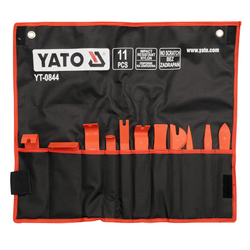 Juego de quita tapicerías YATO YT-0844 11 uds.