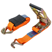 Correa de transporte de 3 puntos con tensor para remolque UNITRAILER 3m/50mm/4t naranja