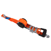Cinta transportadora retráctil automática FASY de 5 m/35 mm/1 t, color naranja, color naranja.