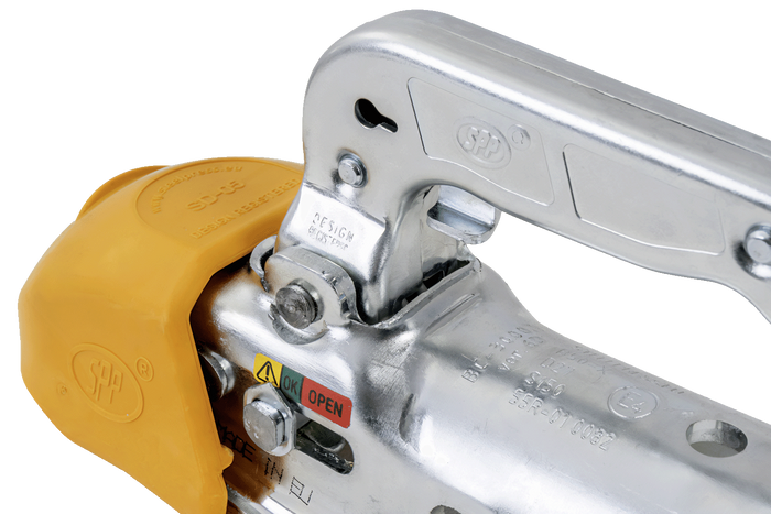 Enganche de bola STEELPRESS BC-3000.1D-00-00+Z3 para remolque de 3000 kg con barra de tiro tubular de 35-50 mm