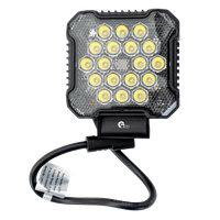 Lámpara de trabajo TruckLED reflector 18x LED 2800 LM, conector DT