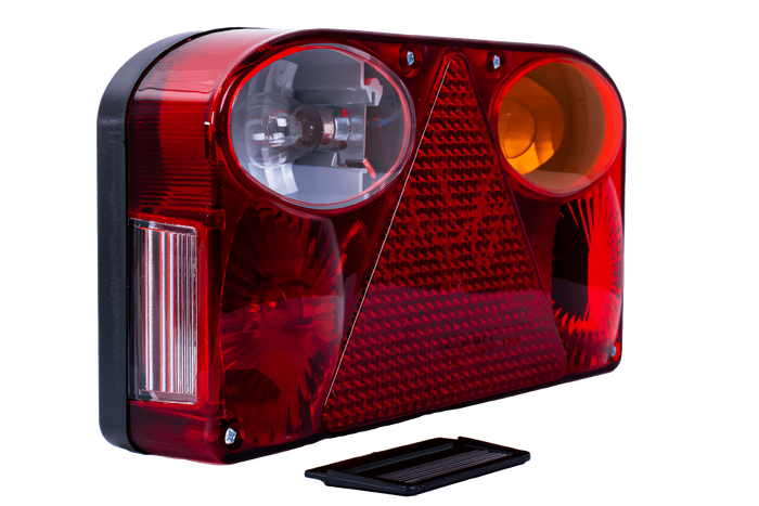 Luces traseras FRISTOM FT-088 + arnés MANTES 7m 13 PINES