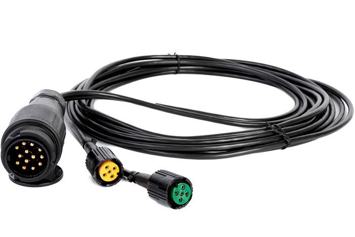 Luces traseras ASPÖCK MULTIPOINT II + arnés MANTES 5m 13 PIN