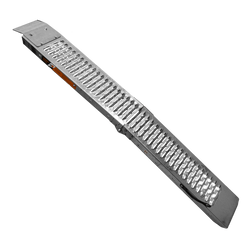 Rampa plegable UNITRAILER ALR004 de acero para remolque, 170 cm, 227 kg.
