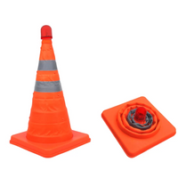 Cono de tráfico LED ProPlus 540319, cono de advertencia plegable, 41 cm