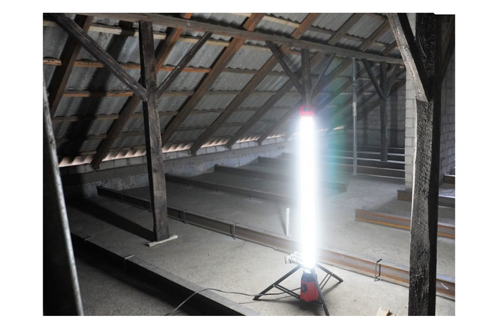 Lámpara de taller LED YATO YT-08496, tubo de 360°, 7500 lm