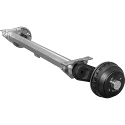 AL-KO COMPACT eje frenado para remolque / grúa 1000kg 1180mm 1560mm 4x100