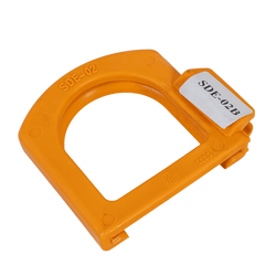 Tapa de seguridad para enganche de bola STEELPRESS de 4 mm, con espacio para tapón.