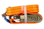 Cinta transportadora UNITRAILER de 3 m/35 mm/2 t de color naranja con tensor