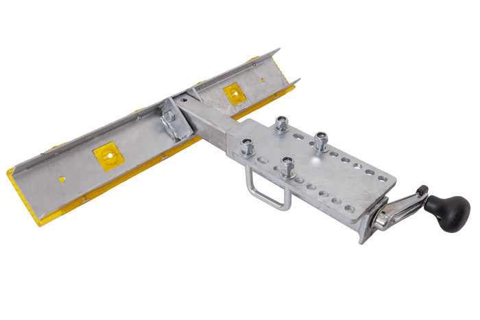 Soporte plano UNITRAILER TTL, longitud 59 cm, altura 50 cm, para remolque de barco