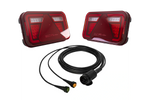 Luces traseras LED ASPÖCK MULTILED IV + arnés ASPÖCK de 5 m y 13 pines