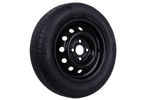 OUTLET Rueda de remolque NEUMÁTICO LINGLONG 155/70 R13 75N LLANTA UNITRAILER negro 4Jx13" 4x100 ET:30