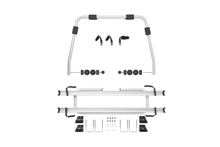 Portabicicletas para barra de remolque ProPlus 330242 para 2 bicicletas
