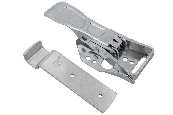 Enganche lateral con fijación STEELPRESS ZB-04C+Z-01A para el cierre lateral completo del remolque